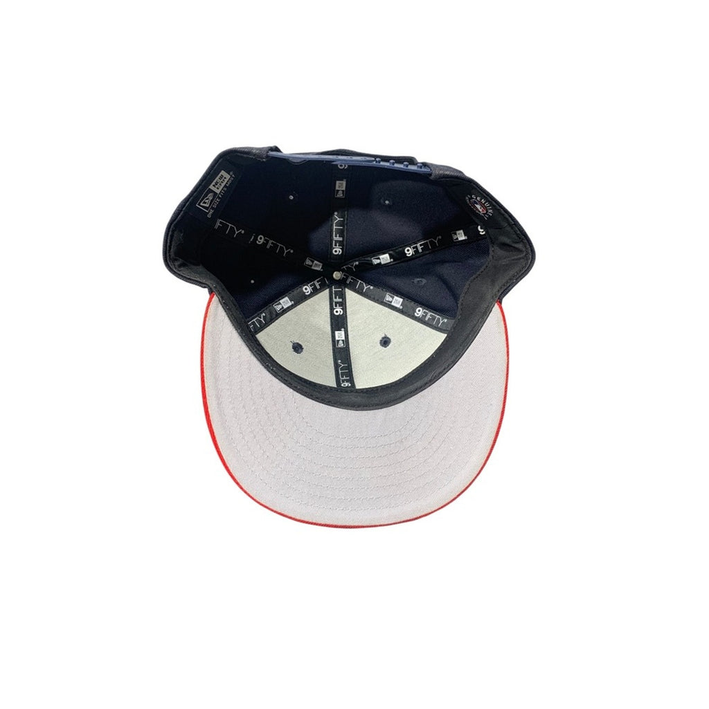 Atlanta Braves New Era 59FIFTY Fitted Hat Cap Gray Red