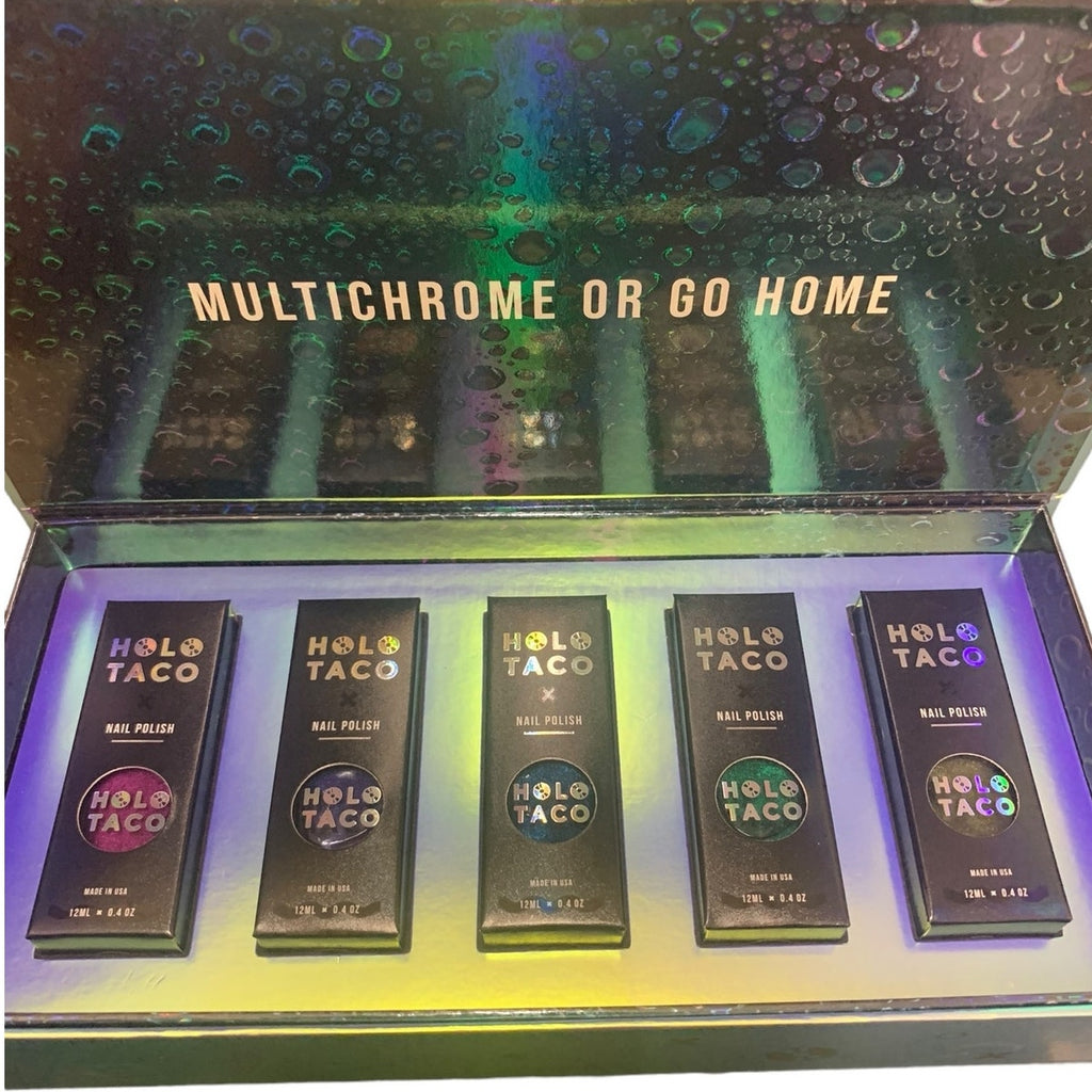 HOLO TACO Multichrome Collection Complete with Nail Polishes