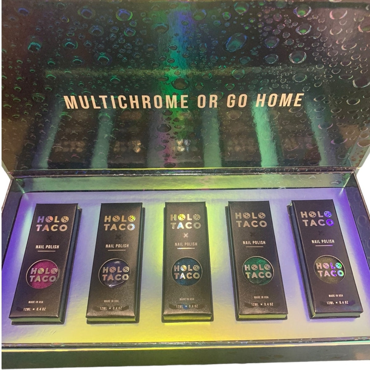 HOLO TACO Multichrome Collection Complete with Nail Polishes