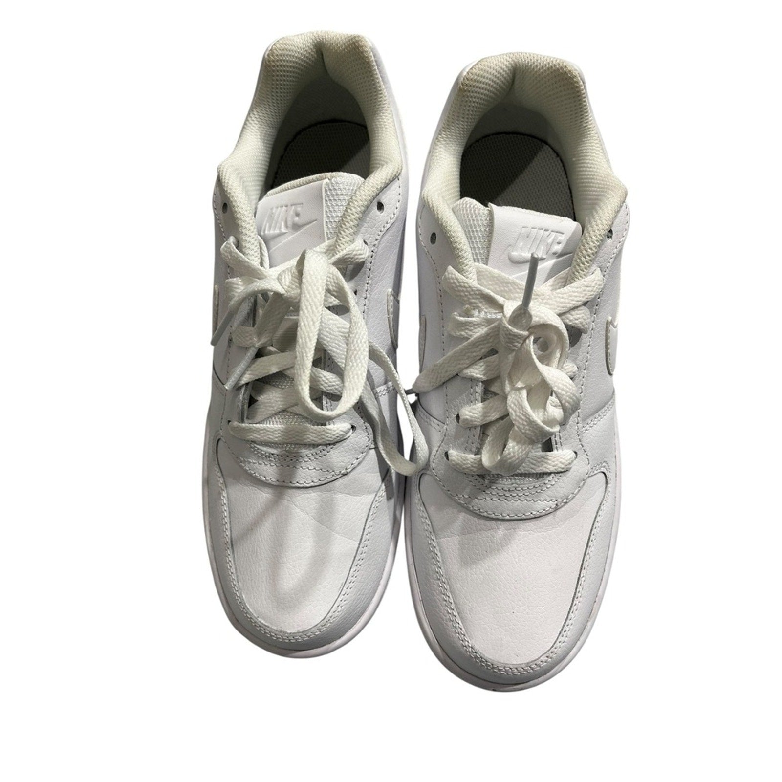 Nike Ebernon Low Women White Sneakers Shoes AQ1779-100 Size 9