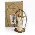 Willow Tree 2011 Angel Ornament Susan Lordi Metal Arch Figurine 26256 5x3