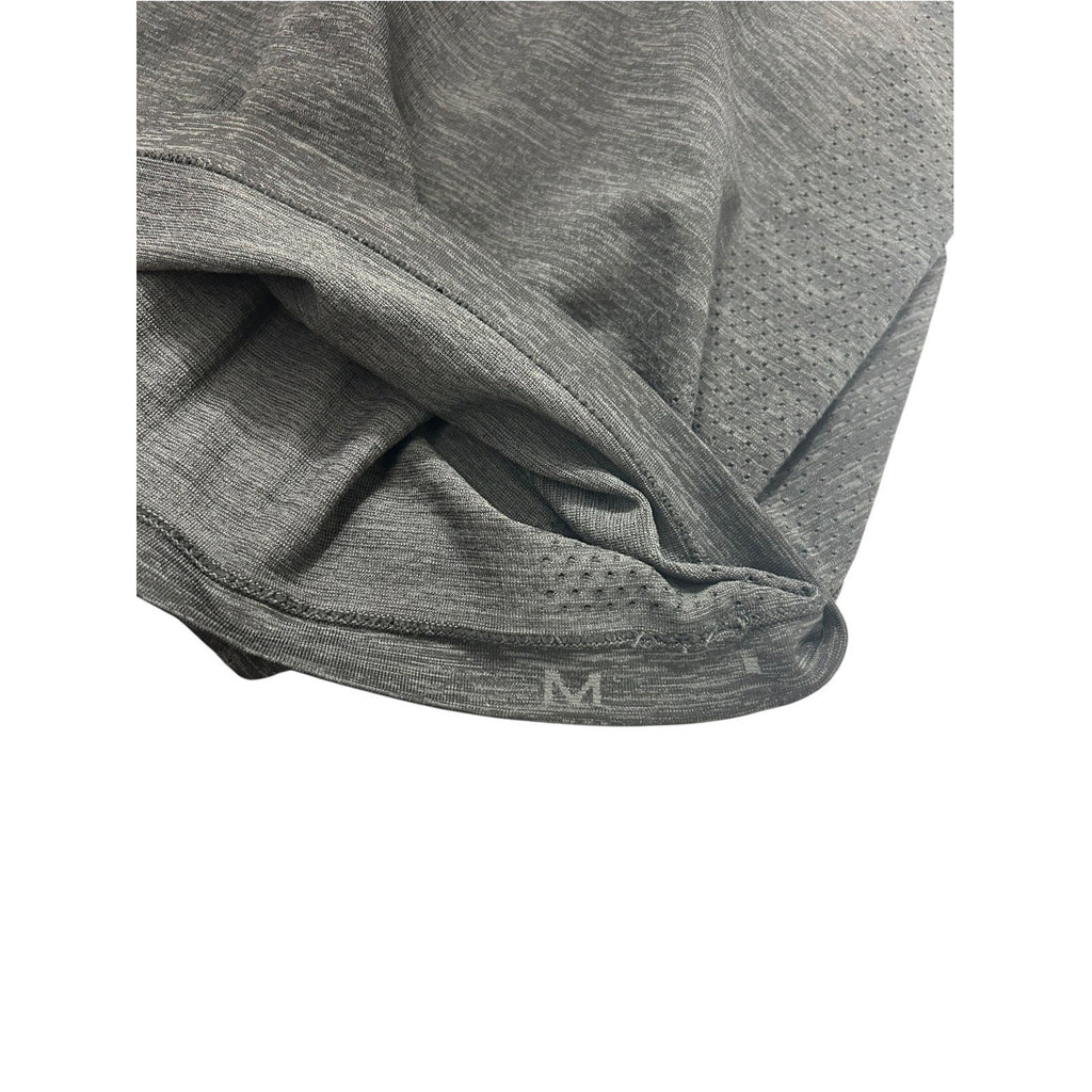 Lululemon Metal Vent Tech Half Zip Pullover Mens Medium Gray Heather Long Sleeve