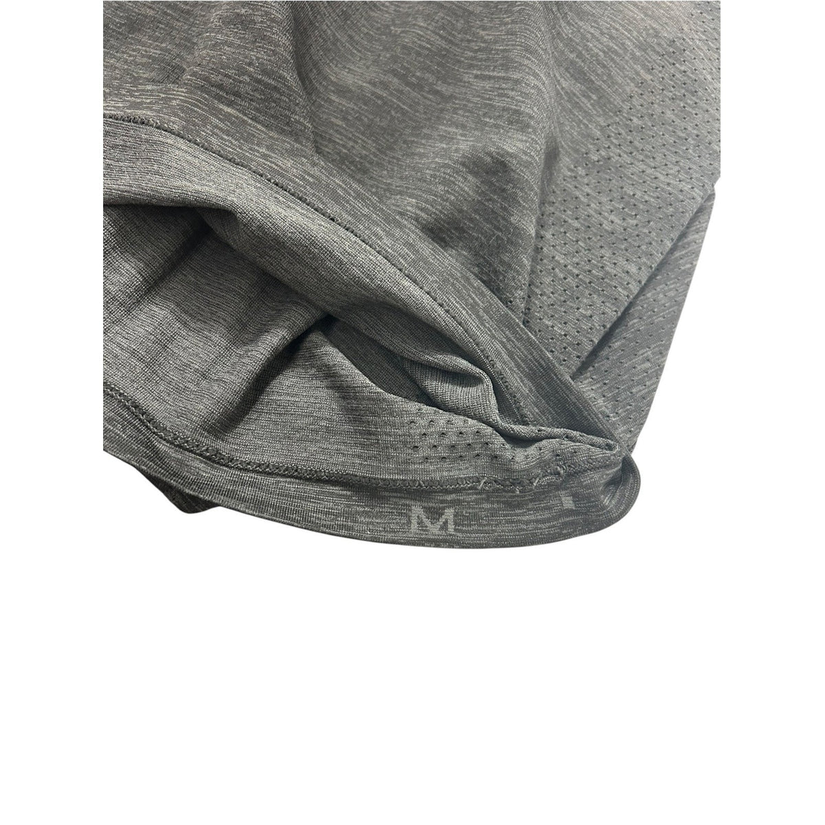 Lululemon Metal Vent Tech Half Zip Pullover Mens Medium Gray Heather Long Sleeve