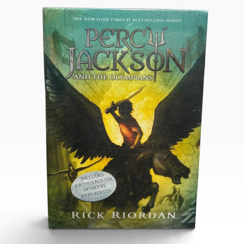 Percy Jackson and the Olympians The Complete Series 5 Book Box Set Rick Riordan