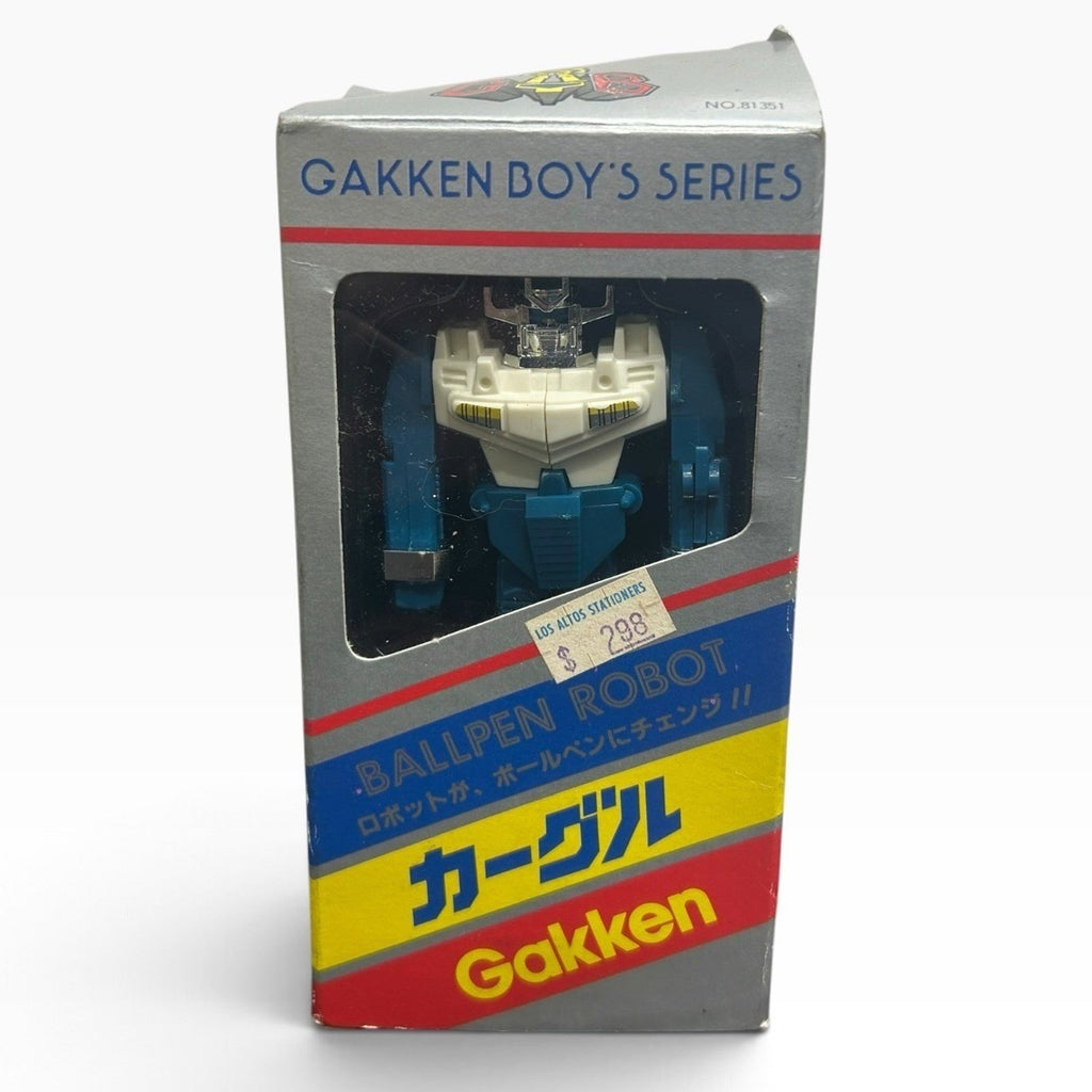 Vintage Gakken Boy's Series Ballpen Robot Byros Transforming Pen Japan Collector