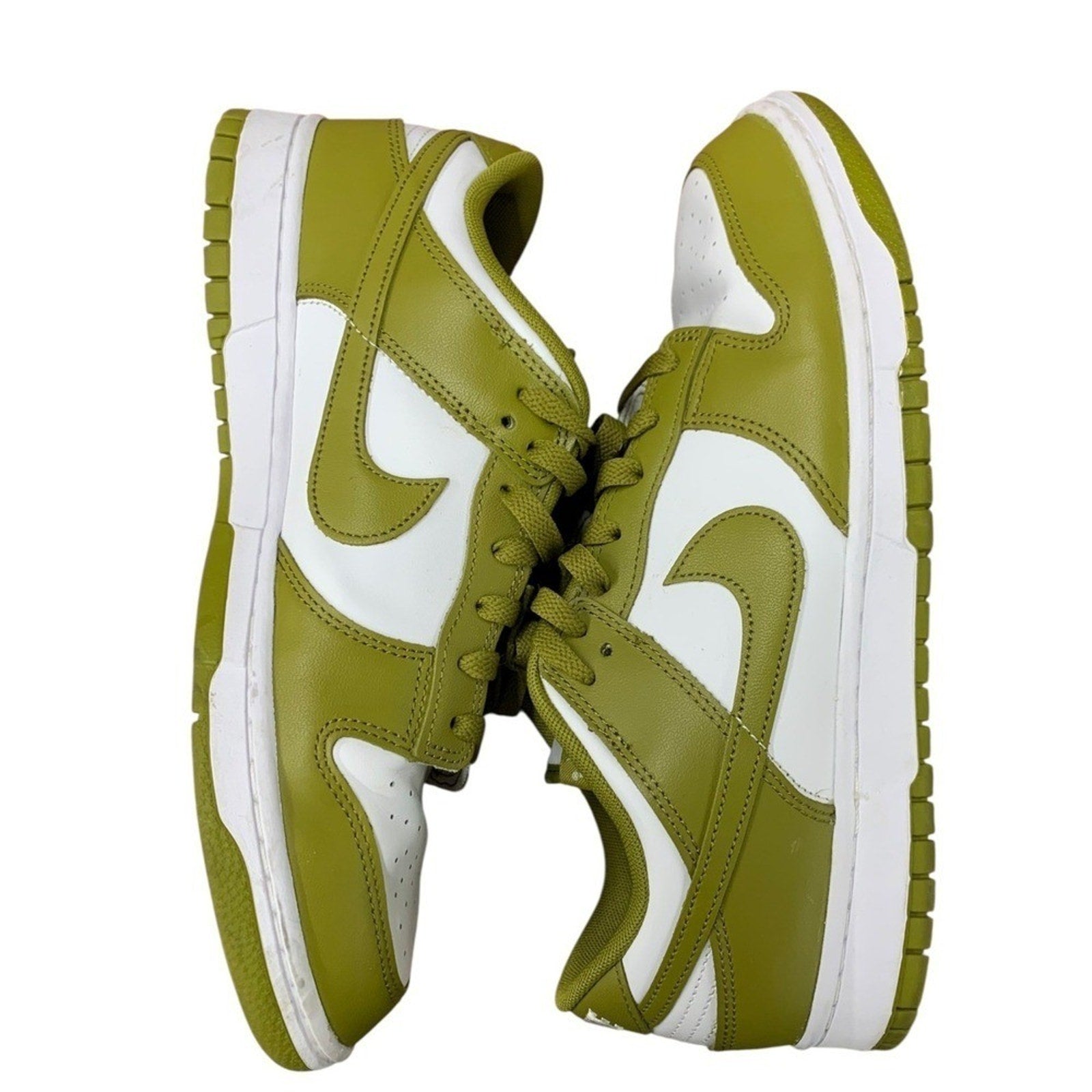 Nike Dunk Low Olive Green White pacific moss Sneakers Men's Size 11 Casual Shoes