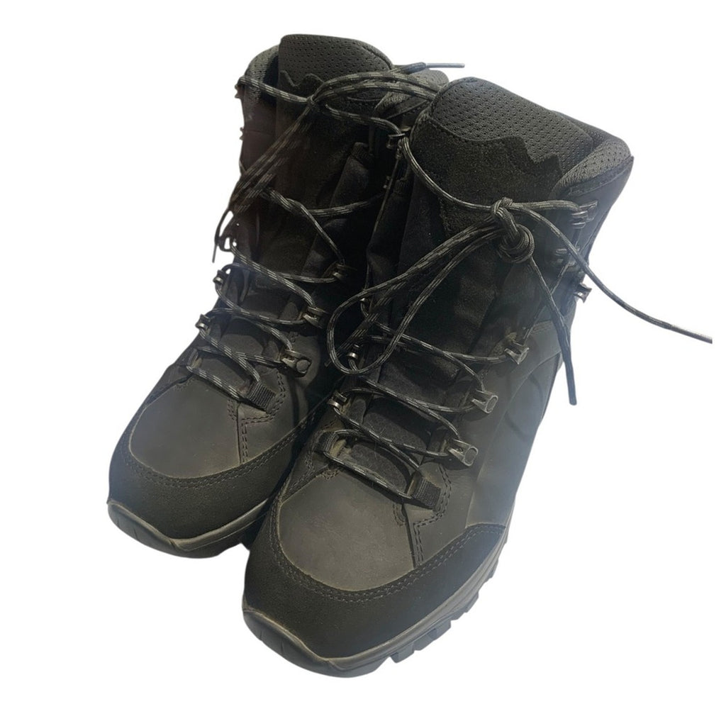HANWAG Men's Black Leather Gore-Tex Hiking Boots Vibram Sole