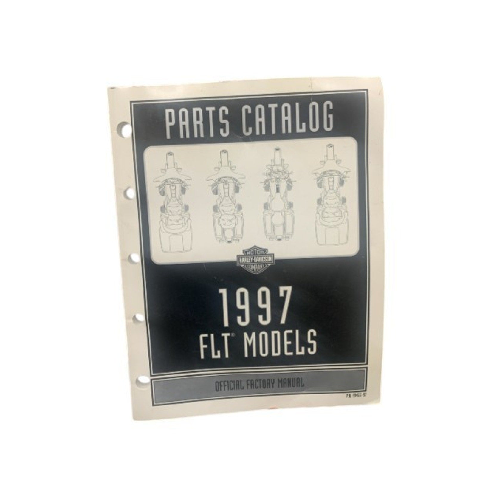 1997 Harley Davidson FL FLT HD Touring Parts Catalog Manual OEM 99456-97 (M1)