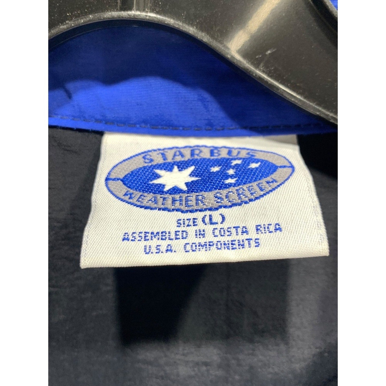 1998 US Open The Olympic Club Track Jacket Windbreaker Blue Red Black L