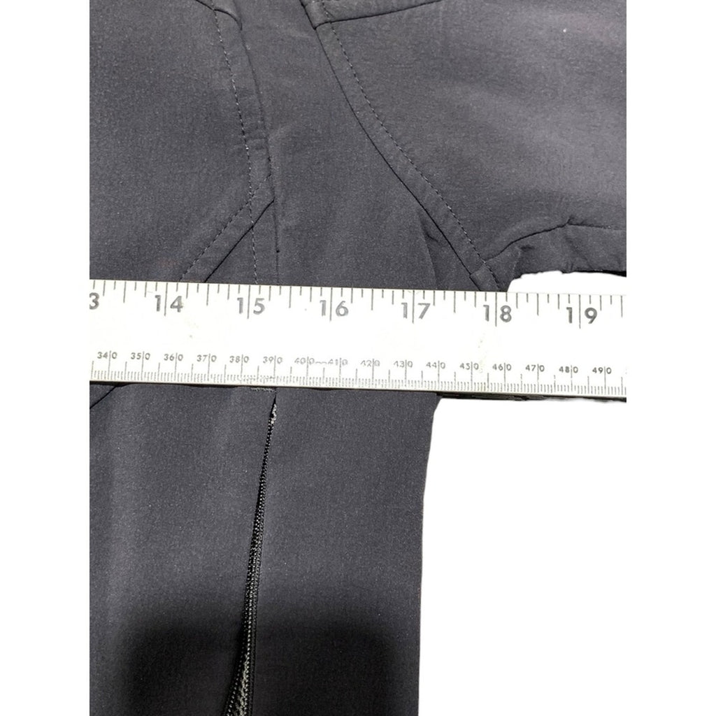 The North Face Black Softshell Full Zip Jacket Men's S/P