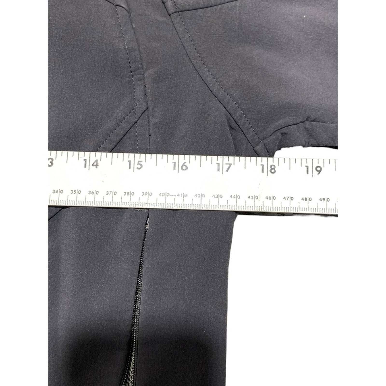 The North Face Black Softshell Full Zip Jacket Men's S/P