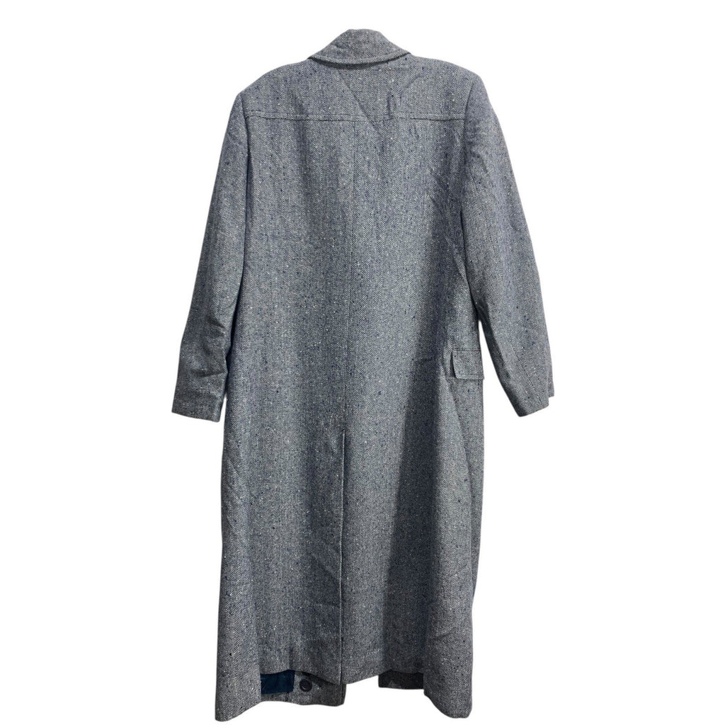 Vintage Pendleton Women's Size 10 Gray 100% Virgin Wool Long Coat Made USA