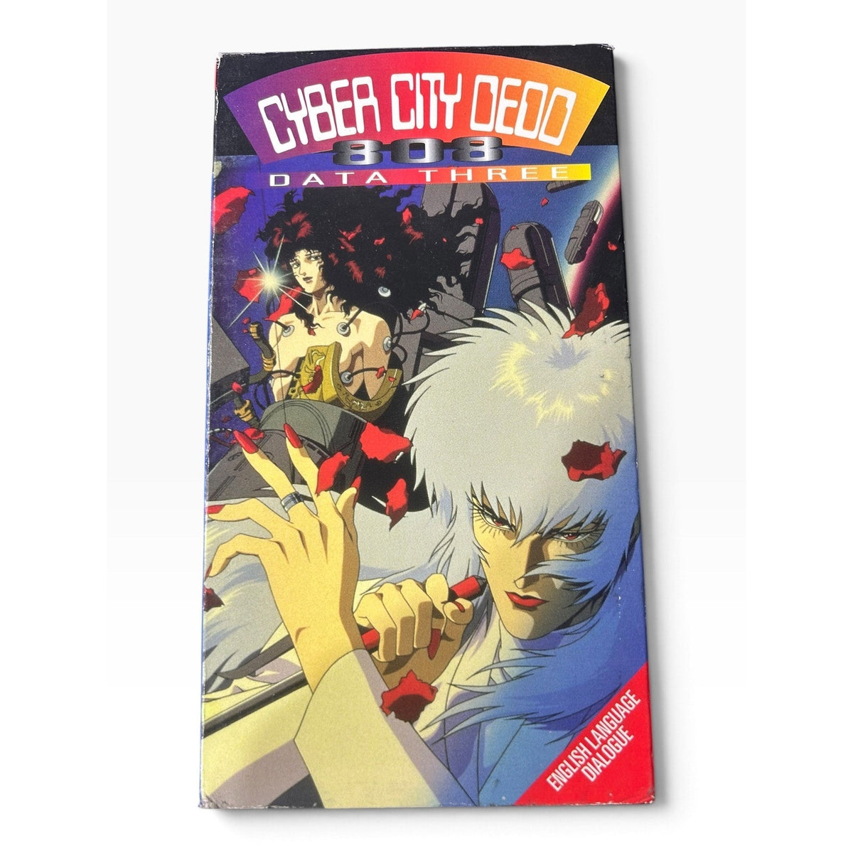 Cyber City Oedo 808 Data One & Three VHS Set US Manga Corps English Dubbed 1995