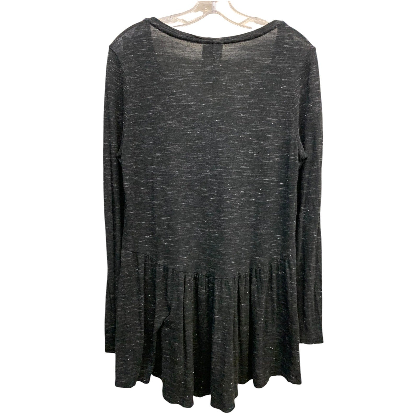 Anthropologie Dolan Tunic Long Sleeve Top Size M Gray