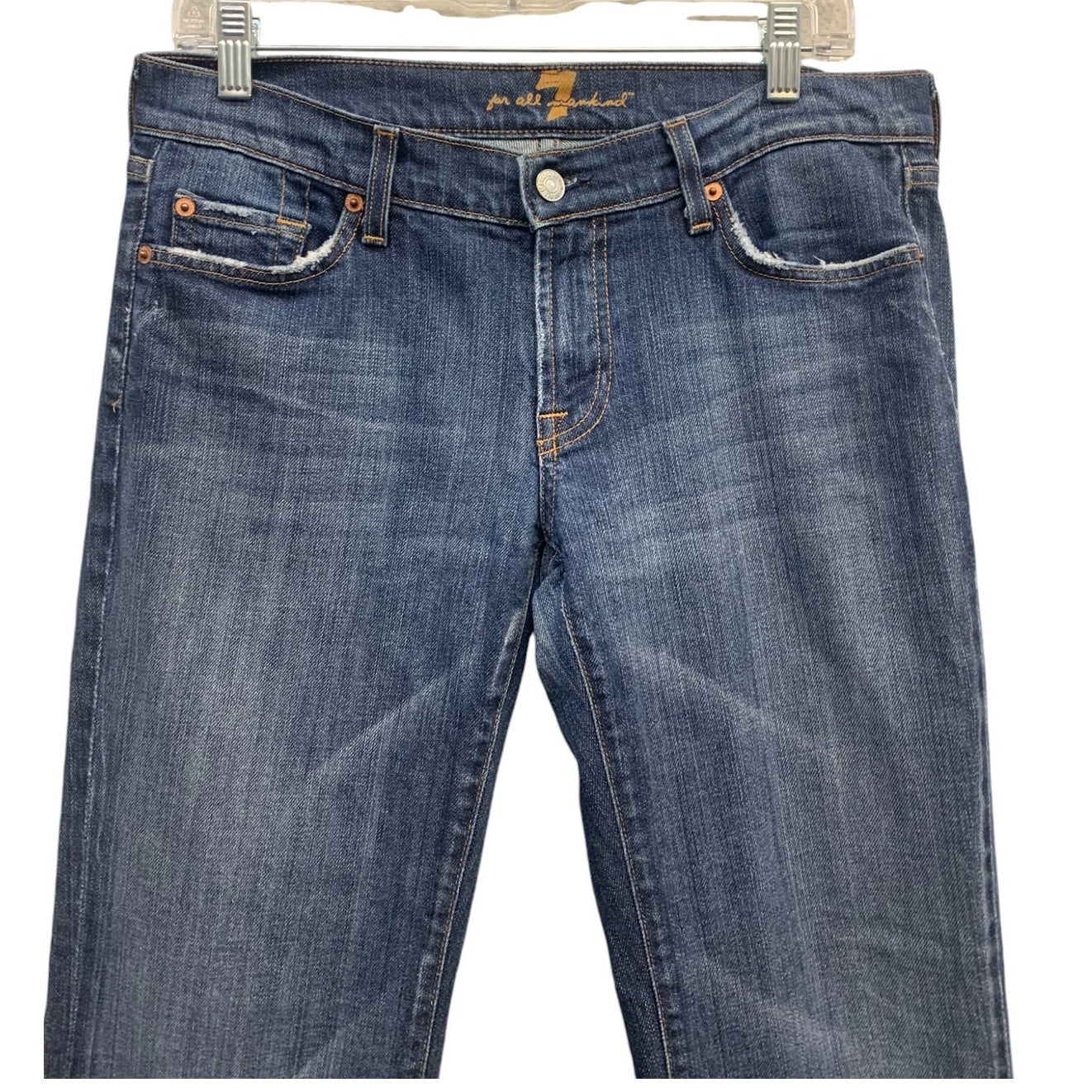 7 For All Man Kind Dark Wash Jeans SZ 30 CUT: 702011