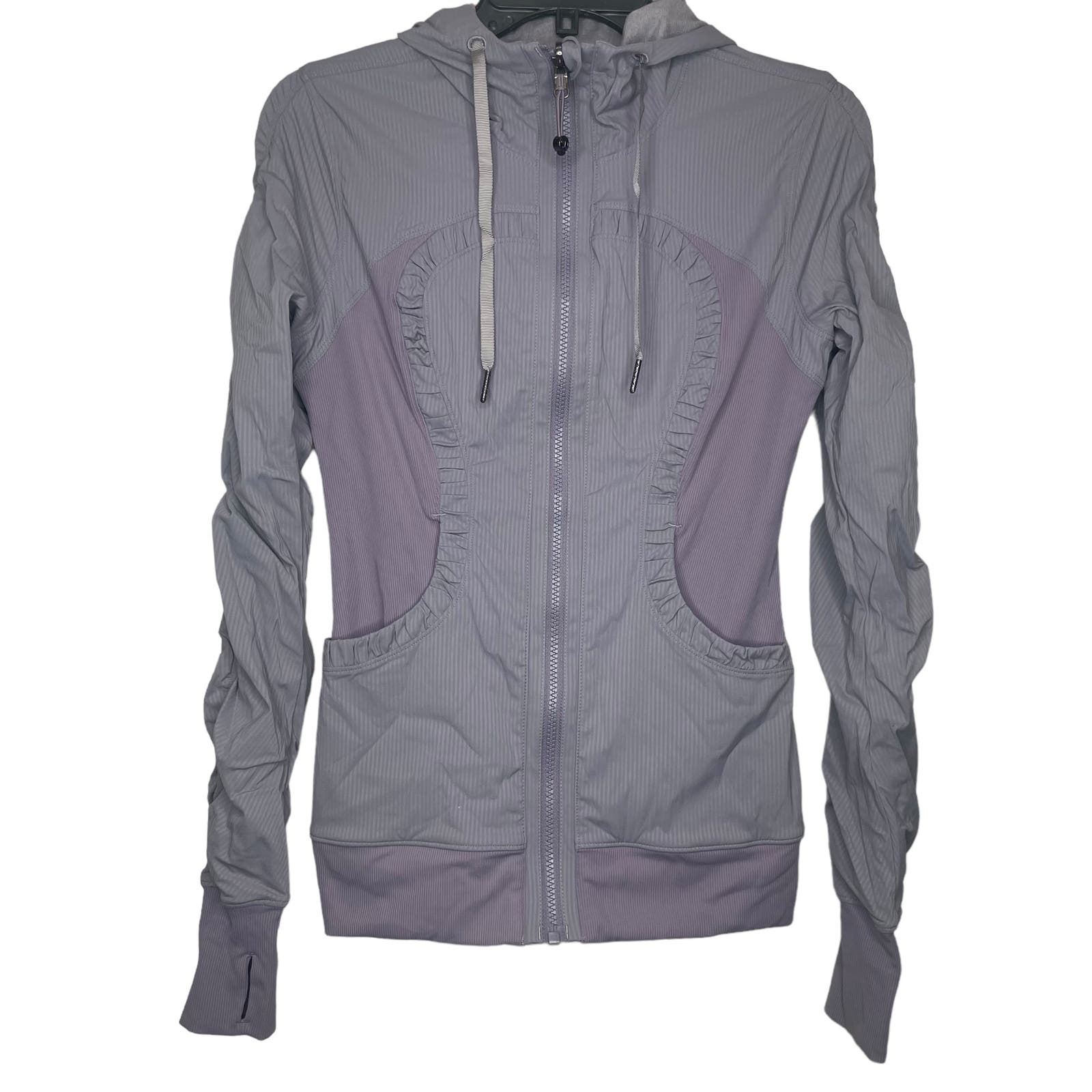Lululemon Dance Studio Reversible Jacket Just Lavender SZ 4