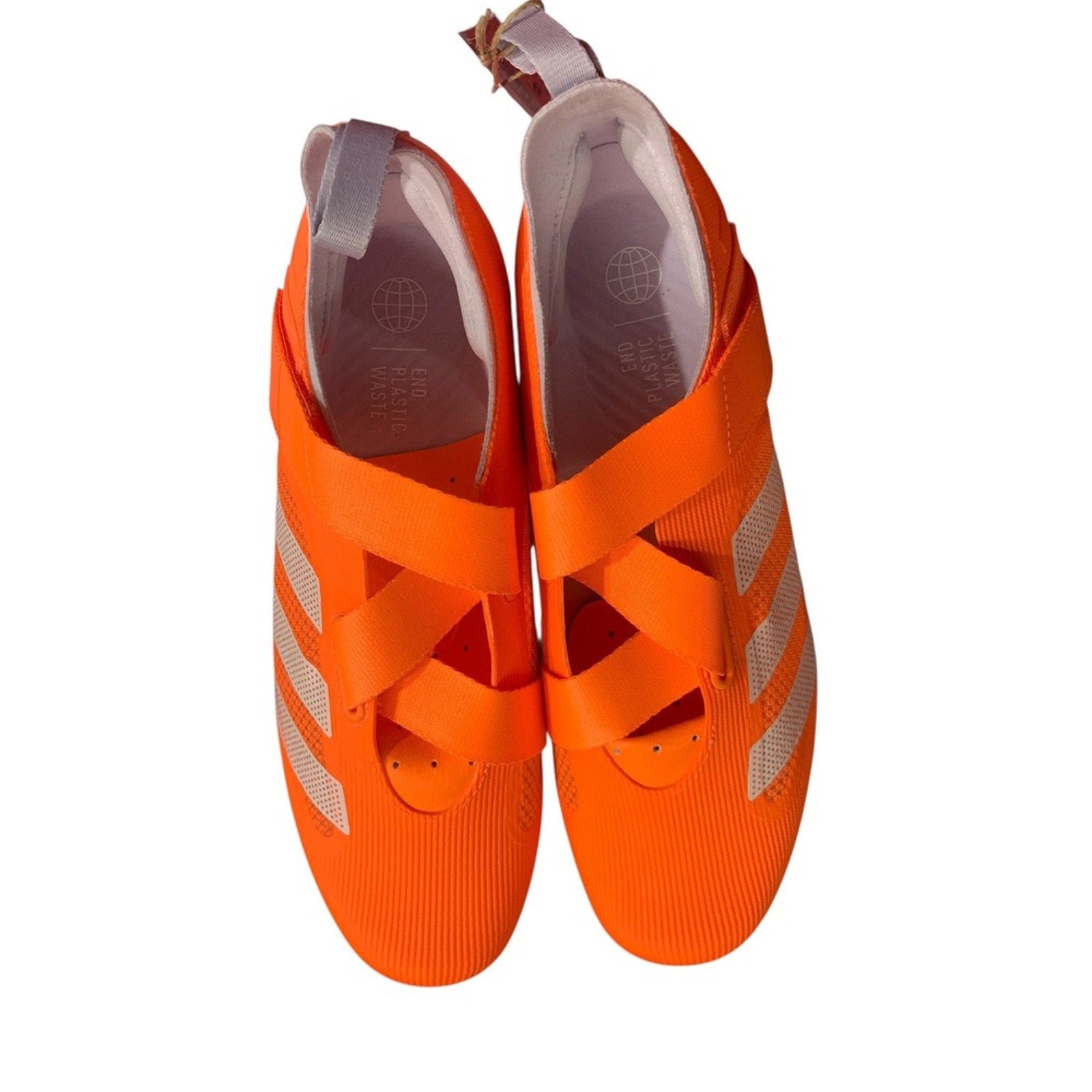 Adidas The Indoor Cycling Shoes Orange Men's Size 9 Women's 10 Cleats