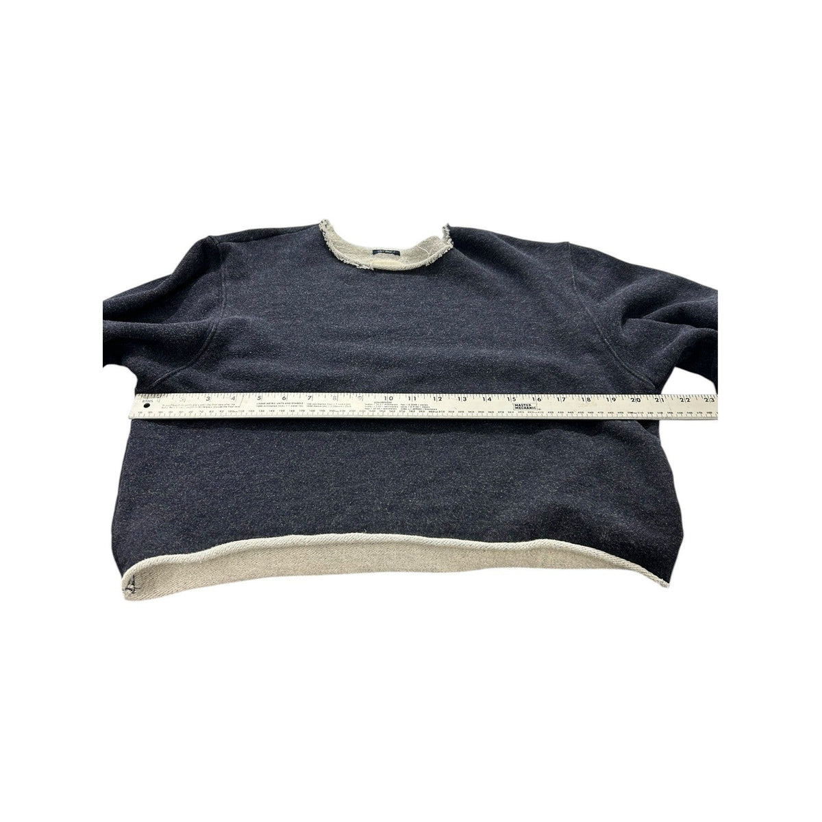 MOTHER The Cut Bubble Cropped Sweatshirt Coming In From The Cold XS grunge Edge