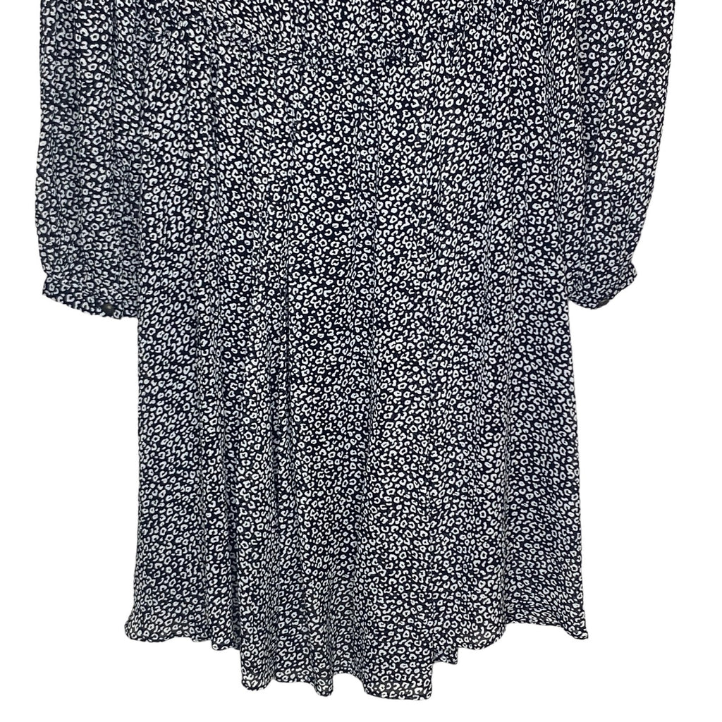 Maeve Faux Wrap Carolyn Animal Print Elastic Waist Boho Y2K