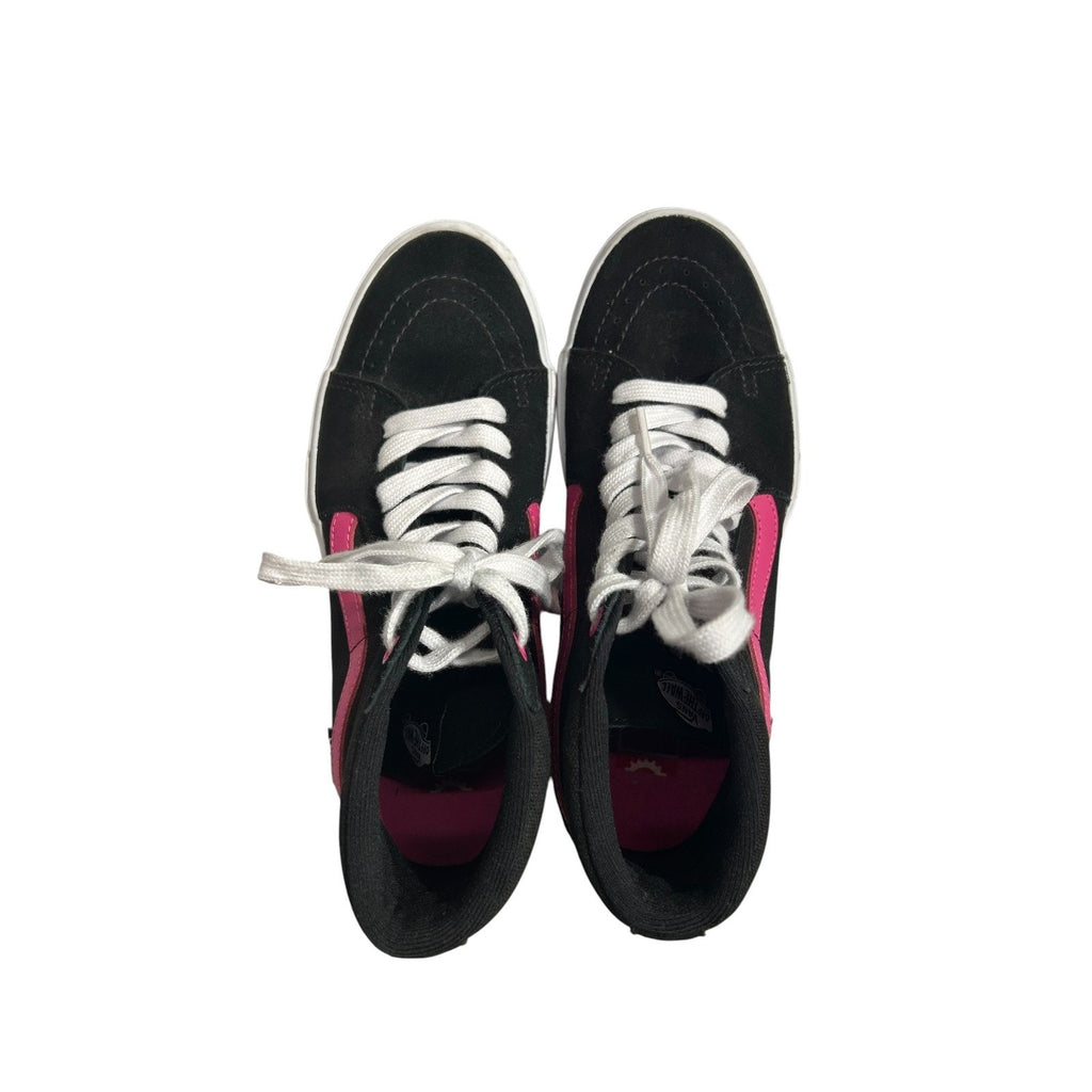 Vans Sk8-Hi BMX Black Pink High Top Sneakers Mens 6.5 Womens 8 emo skater casual
