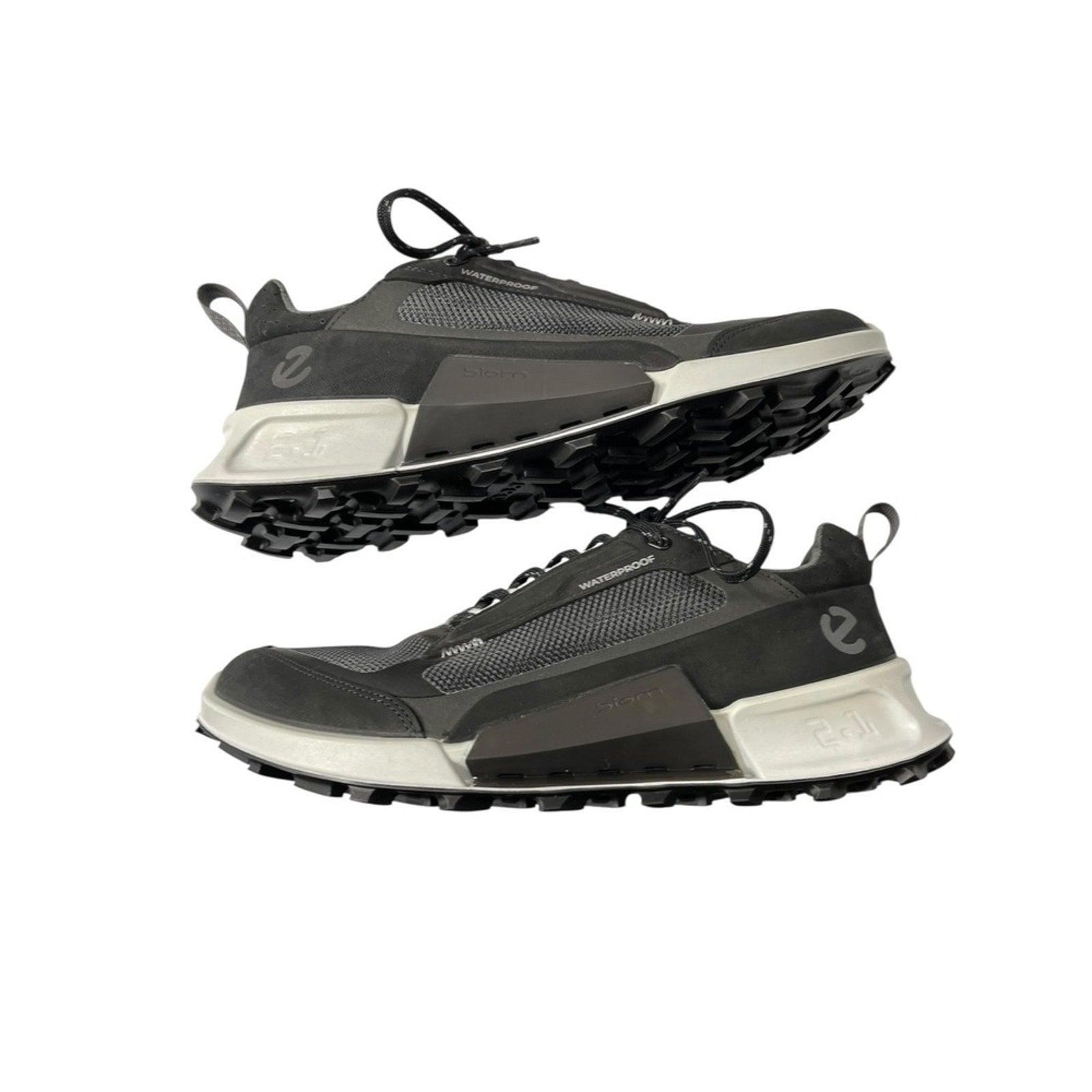 ECCO Biom 2.1 Natural Motion Waterproof Sneakers Black Mens 6-6.5 EU 40
