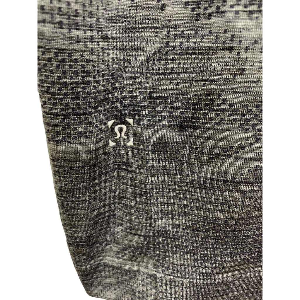 Lululemon Metal Vent Tech Short Sleeve Black / Anchor