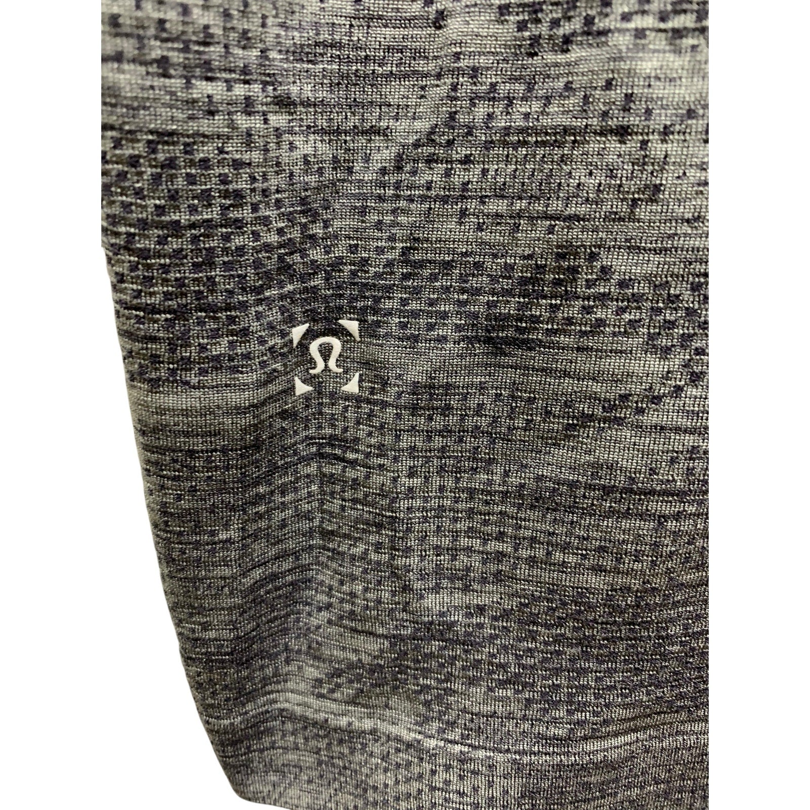 Lululemon Metal Vent Tech Short Sleeve Black / Anchor