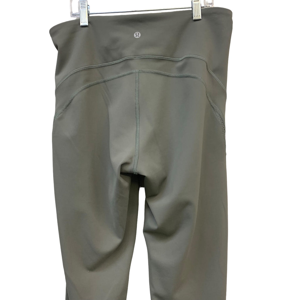 Lululemon Bootcamp Ready Tight 25" Green Sage SZ 10