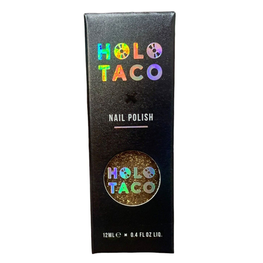 Holo Taco Gold Flake Taco Cream Tea CollectionRetired DISCONTINUED Gold