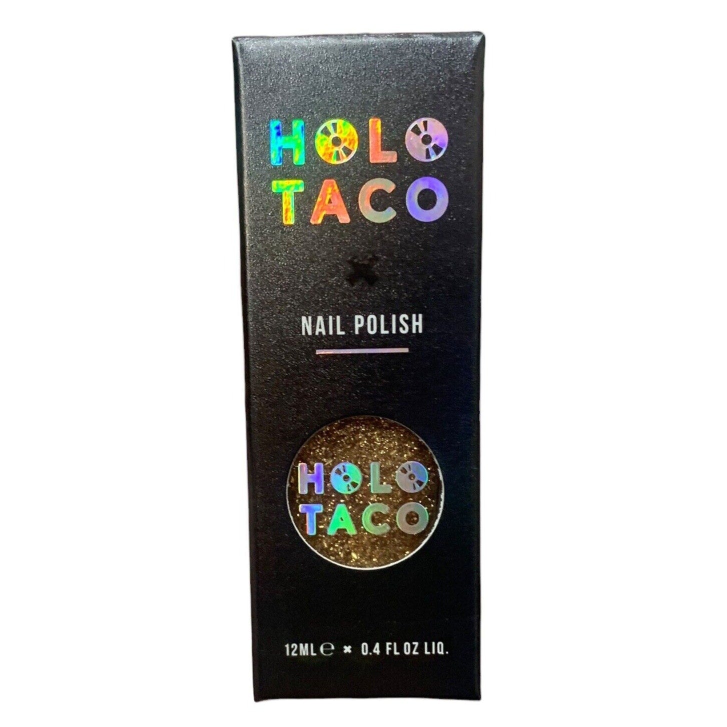 Holo Taco Gold Flake Taco Cream Tea CollectionRetired DISCONTINUED Gold