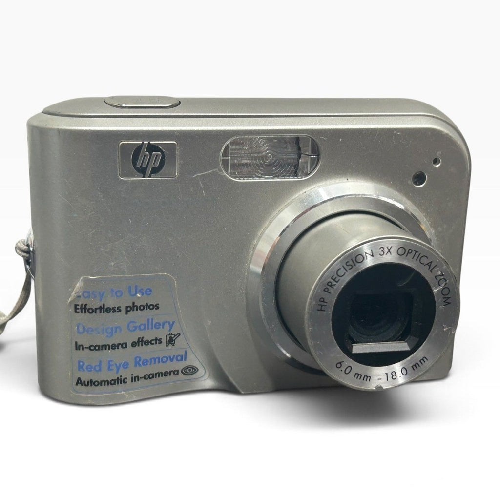 HP Photosmart M425 Digital Camera Silver 3x Optical Zoom SNPRB-0503 Y2K Digicam