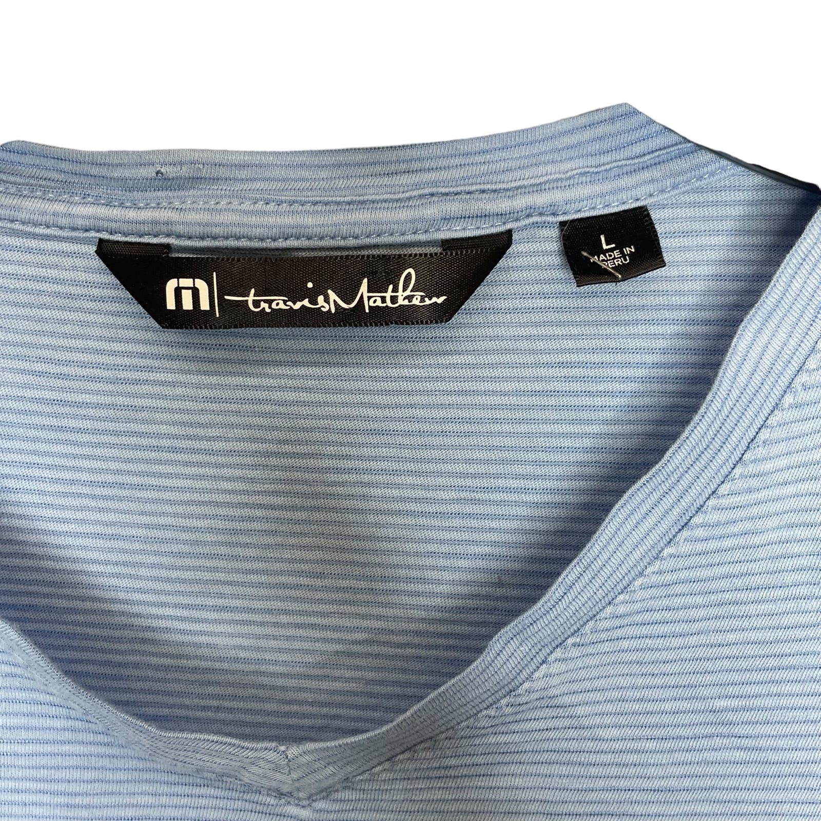 Travis Mathew Shirt Men's Blank Pocket Light Golf Relax SZ L
