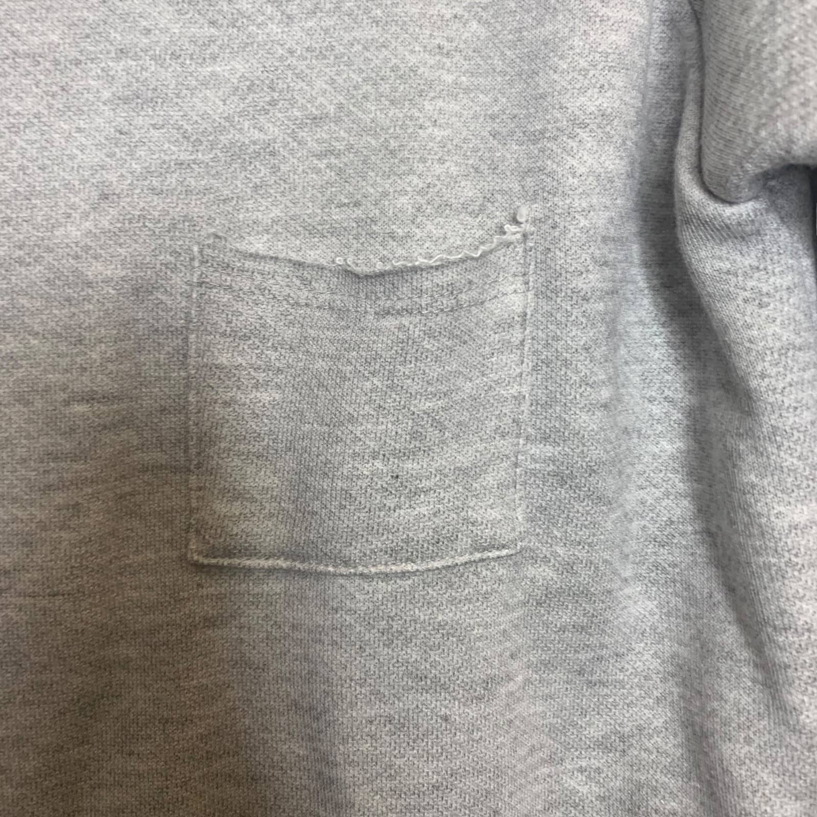 Anthropologie Dolan Left Coast Grey Sweatshirt Top Tunic SZ S