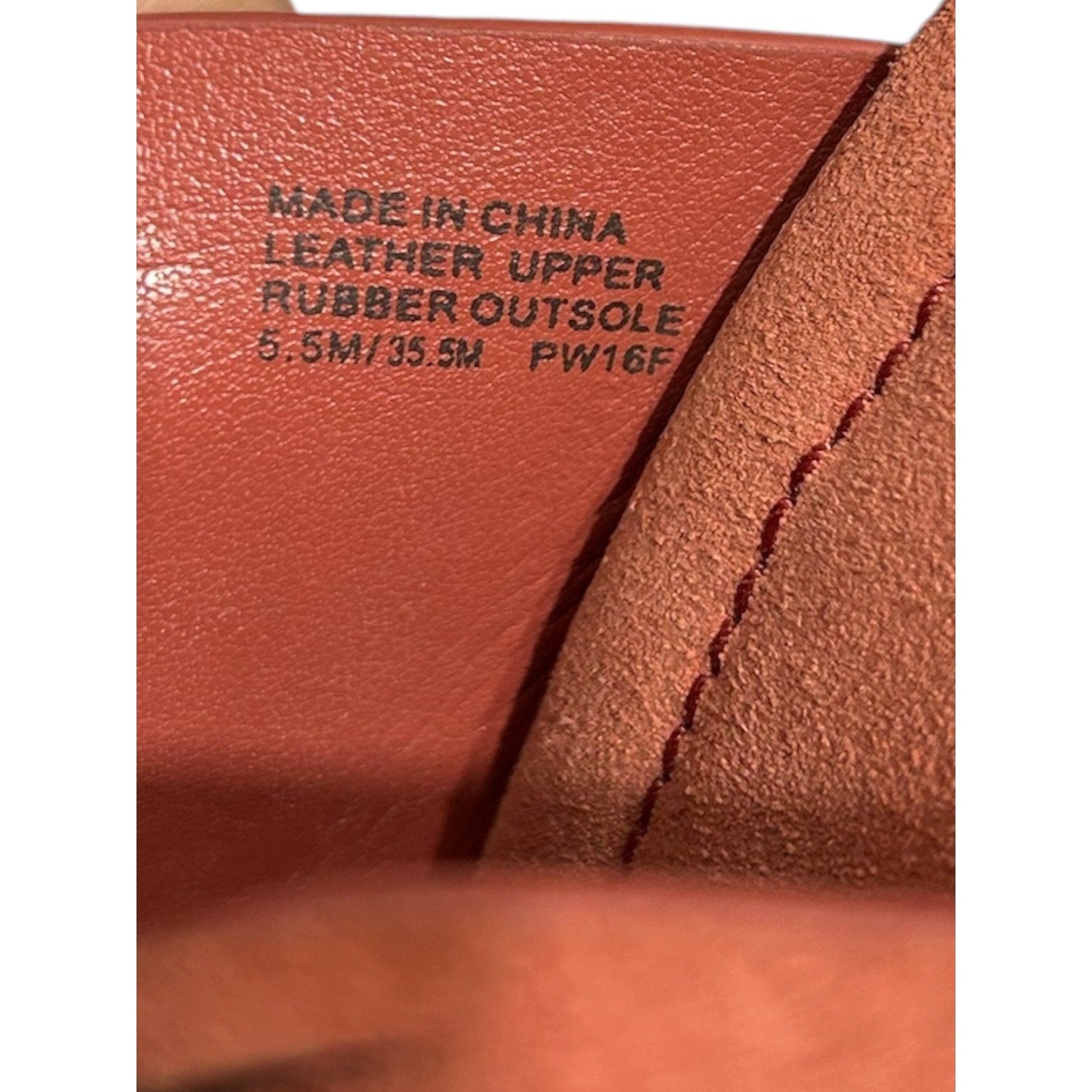 Michael Kors Terracotta Suede Woven Studded Platform Clog Sandals 5.5M PW16F