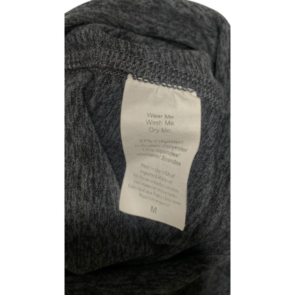 Beyond Yoga Womens High Waisted Space Dye Cropped Leggings Charcoal Gray Size M
