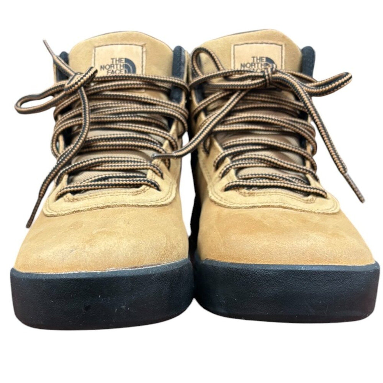 The North Face Men's Larimer Mid Waterproof Shoes Tan SZ 7.5