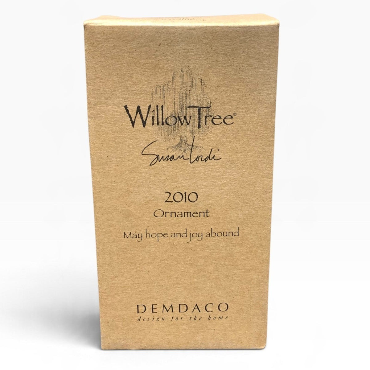Willow Tree 2010 Dated Ornament Susan Lordi Demdaco Resin Figure with Box