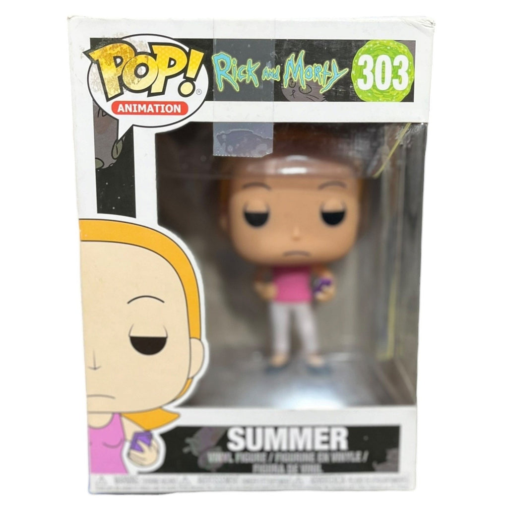Funko Pop Rick and Morty Summer #303 Vinyl Figure Animation Adult Swim 2017