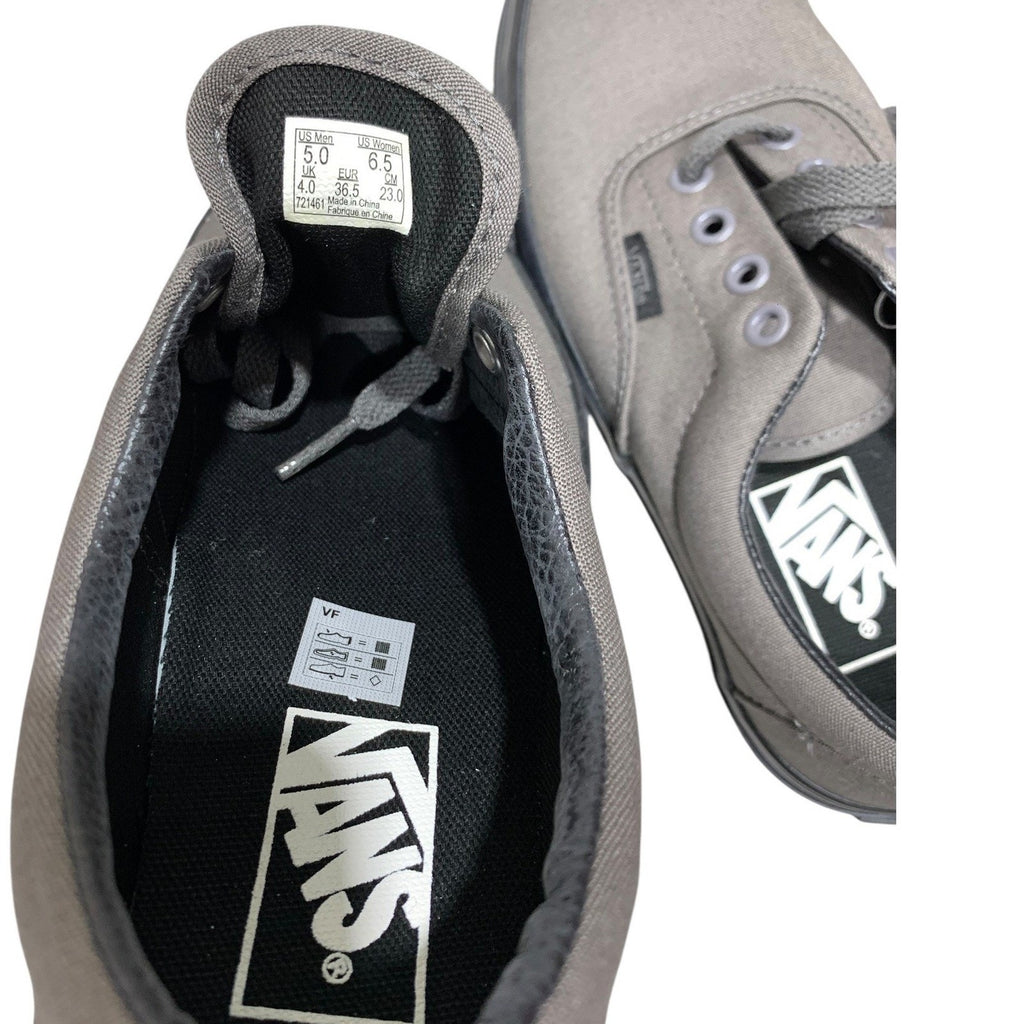Vans Era Gargoyle Black Sole Grey Canvas Skate Shoes VN000W3CDOE Men 5 Women 6.5