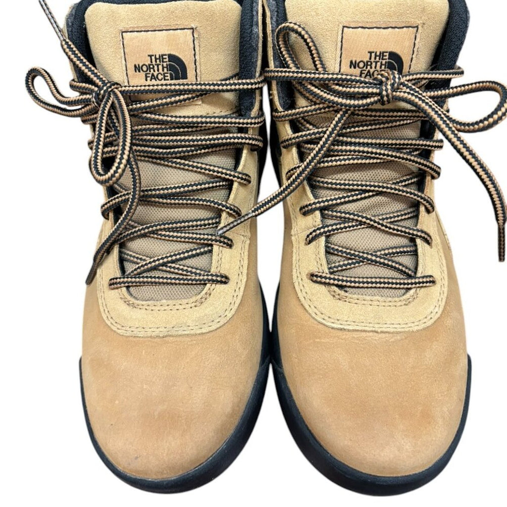 The North Face Men's Larimer Mid Waterproof Shoes Tan SZ 7.5