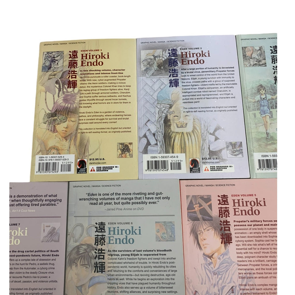 Eden Its an Endless World! Manga English Vol. 1-7 Hiroki Endo