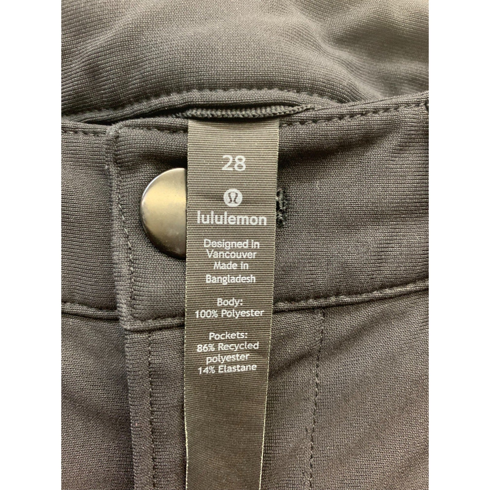 Lululemon ABC Pant Classic *Utilitech 32" sz 28