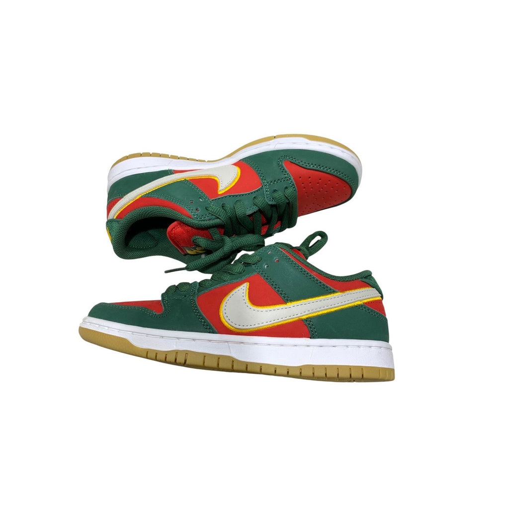 Nike SB Dunk Low Pro PRM Fir White University Gold FZ1287-300 Mens 4 Womens 5.5