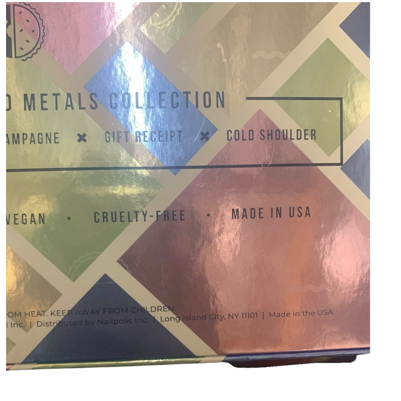 HOLO TACO Frosted Metals Collection Complete with Polishes NEW