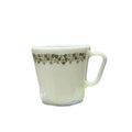 Vintage Pyrex Crazy Daisy Spring Blossom Green Milk Glass D-Handle set of 3