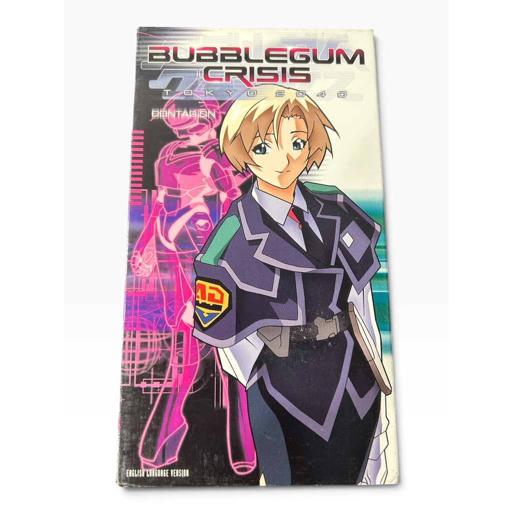 Bubblegum Crisis Tokyo 2040 VHS Set Vol 1-12 English Dubbed ADV Films Anime Rare