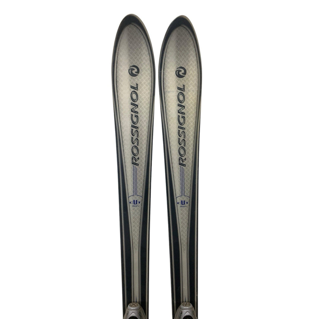 Rossignol CUT 10.6L Downhill Skis Gray 160 CM w/ TYROLIA SL100 Bindings - NICE