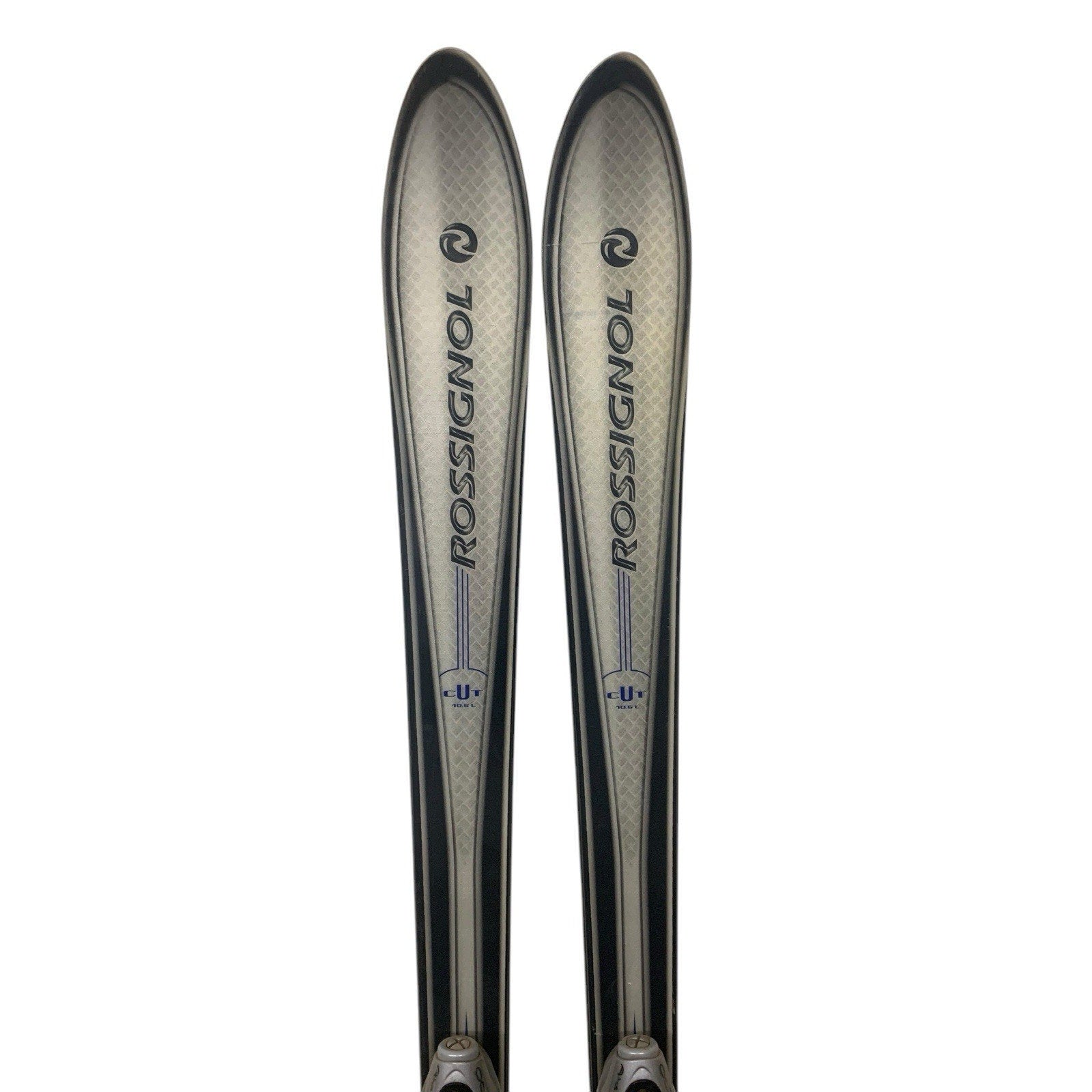 Rossignol CUT 10.6L Downhill Skis Gray 160 CM w/ TYROLIA SL100 Bindings - NICE