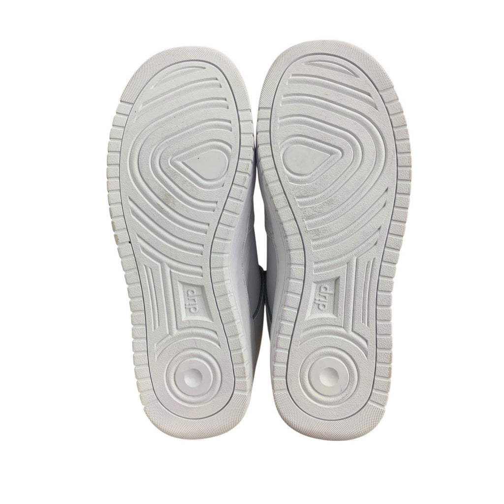 Drip Creationz White Sneakers Youth Size 4Y Lace Up Low Top Shoes Kids
