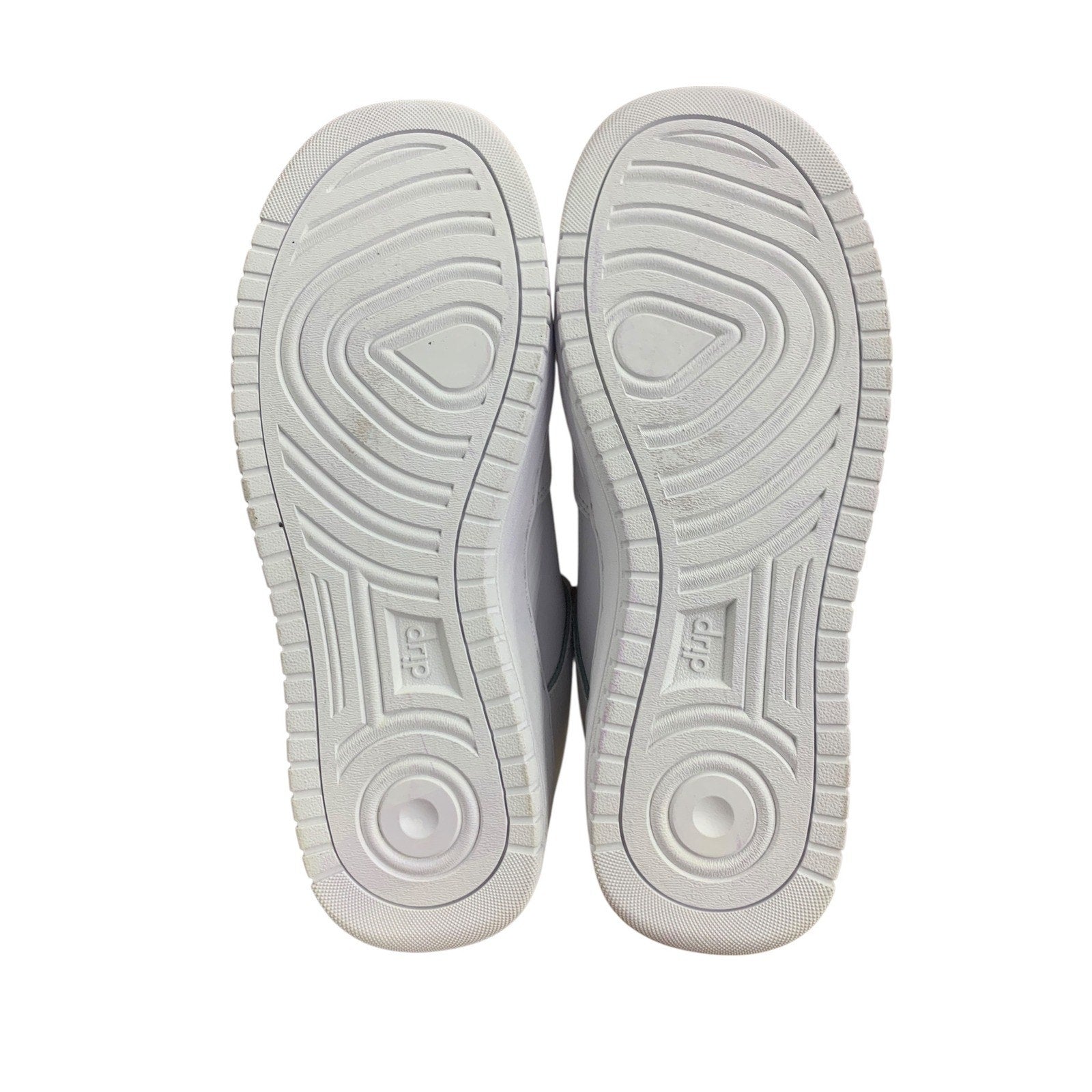 Drip Creationz White Sneakers Youth Size 4Y Lace Up Low Top Shoes Kids